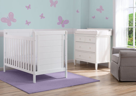 Dexi White 4-in-1 Crib
