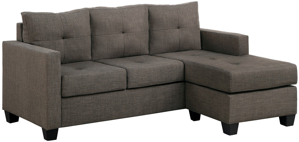 DJOSER 78" Wide Reversible Sectional & Ottoman