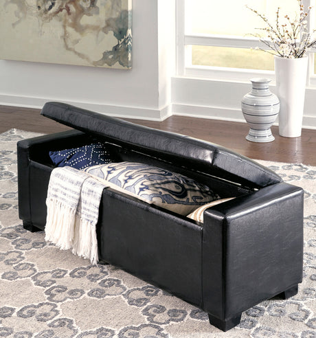 DOMINIC 54" Wide Storage Bench