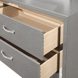 ELEINA Gray Velvet Bedroom Set