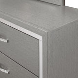 ELEINA Silver 22" Wide Night Stand