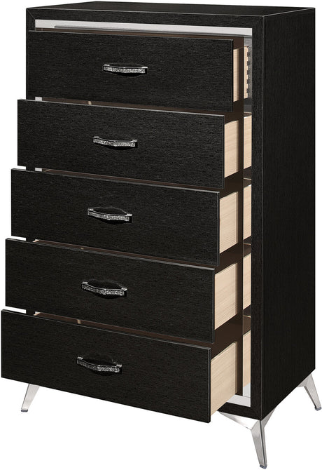 ELEINA Black 31" x 49" Chest