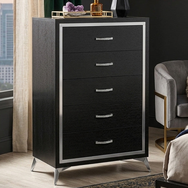 ELEINA Black 31" x 49" Chest