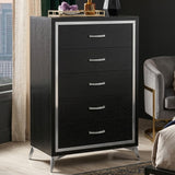 ELEINA Black 31" x 49" Chest