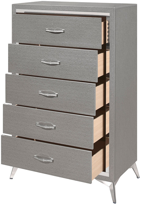 ELEINA Silver 31" x 49" Chest