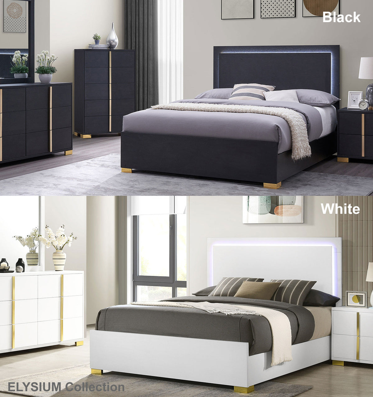 LITUP LED 20 Piece Home Furniture Package