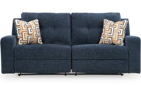 EMBASSY Ink Blue Reclining Sofa & Loveseat