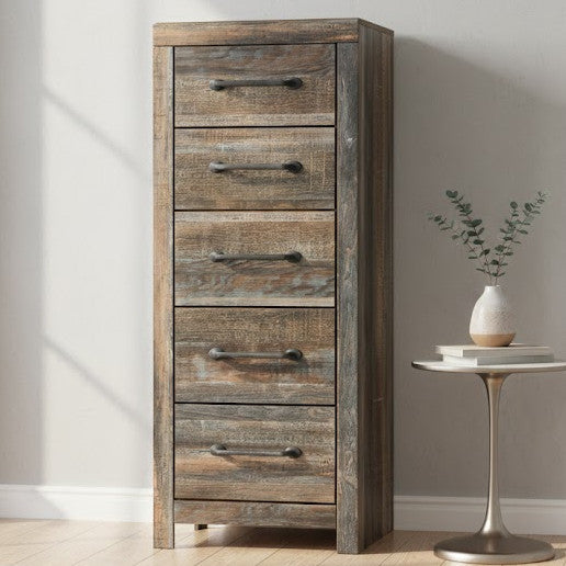 EMEK Brown 22" Wide x 54" Height Narrow Chest