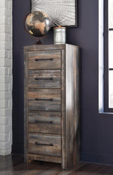 EMEK Brown 22" Wide x 54" Height Narrow Chest