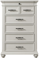 EMERSEN White Storage Platform Bedroom Set