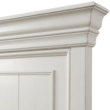 EMERSEN White Storage Platform Bedroom Set