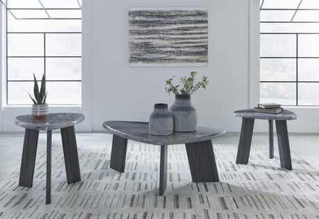 EMILIANO Faux Marble 3 Piece Tables