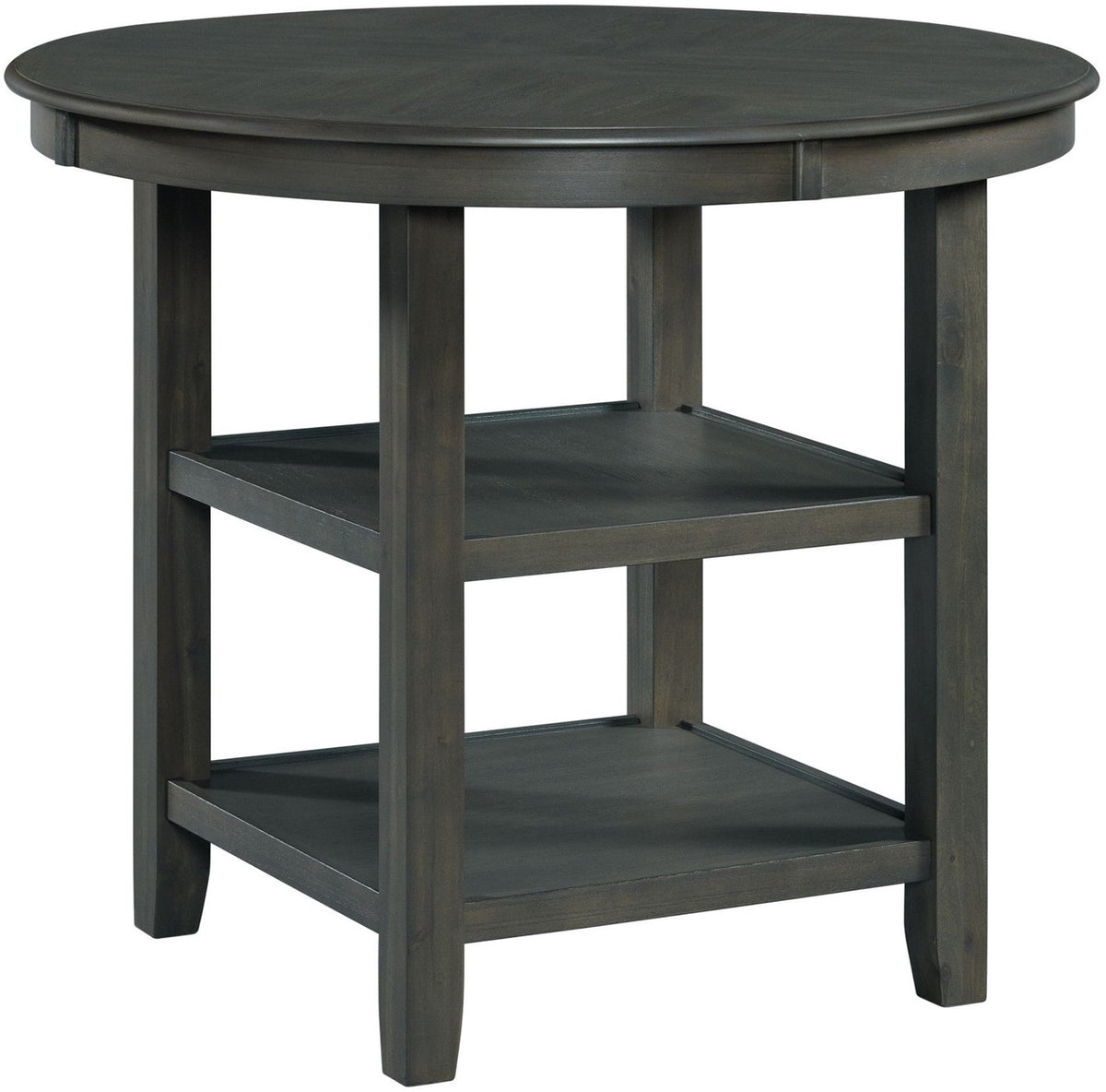LABONZ Gray 42" Wide Counter Height Table