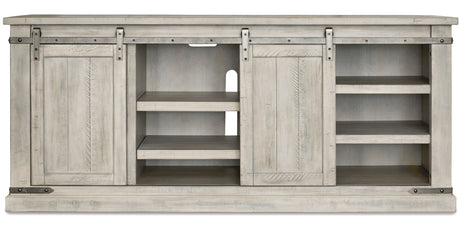 ENCINO Whitewash 70" Wide TV Stand