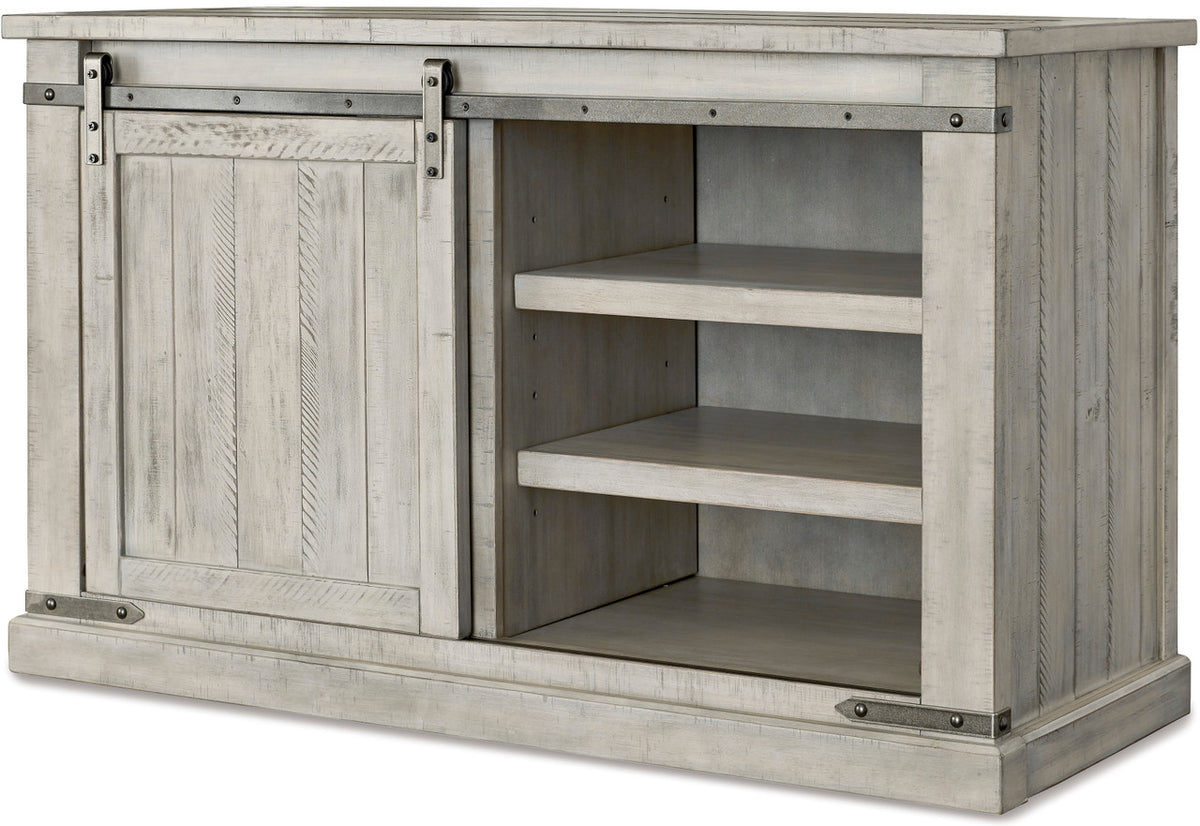 ENCINO Whitewash 50" Wide TV Stand