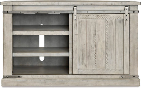 ENCINO Whitewash 50" Wide TV Stand