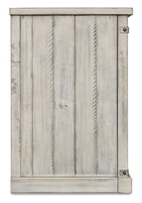 ENCINO Whitewash 60" Wide TV Stand