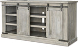 ENCINO Whitewash 60" Wide TV Stand