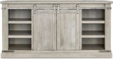 ENCINO Whitewash 60" Wide TV Stand