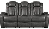 ERIKSON Gray 82" Wide Power Reclining Sofa