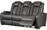 ERIKSON Gray 82" Wide Power Reclining Sofa