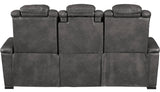 ERIKSON Gray 82" Wide Power Reclining Sofa