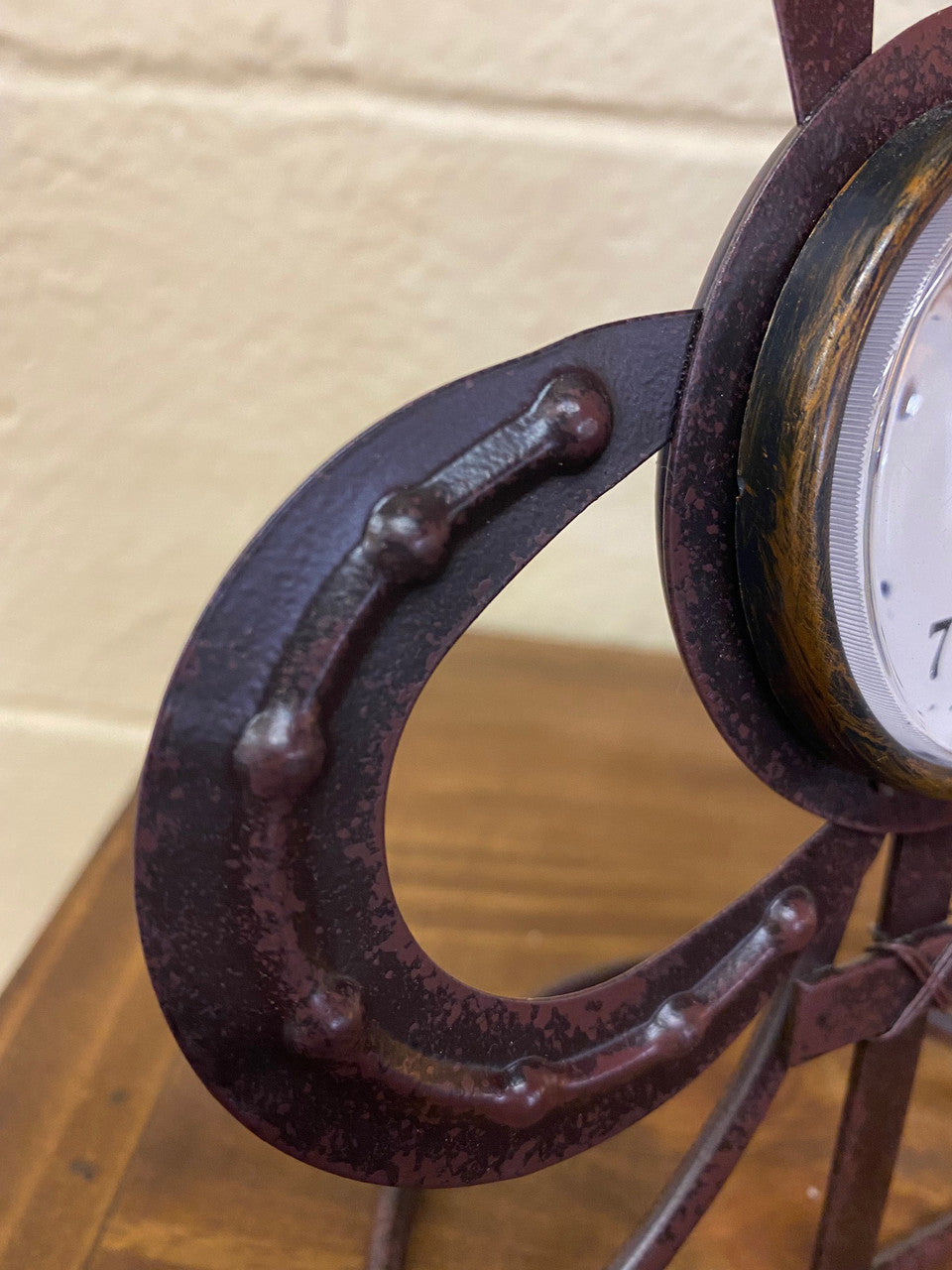 ESTEVAN 6.5" Wide Table Clock