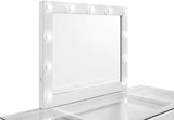 ESVETT Glossy White 57" Wide Vanity