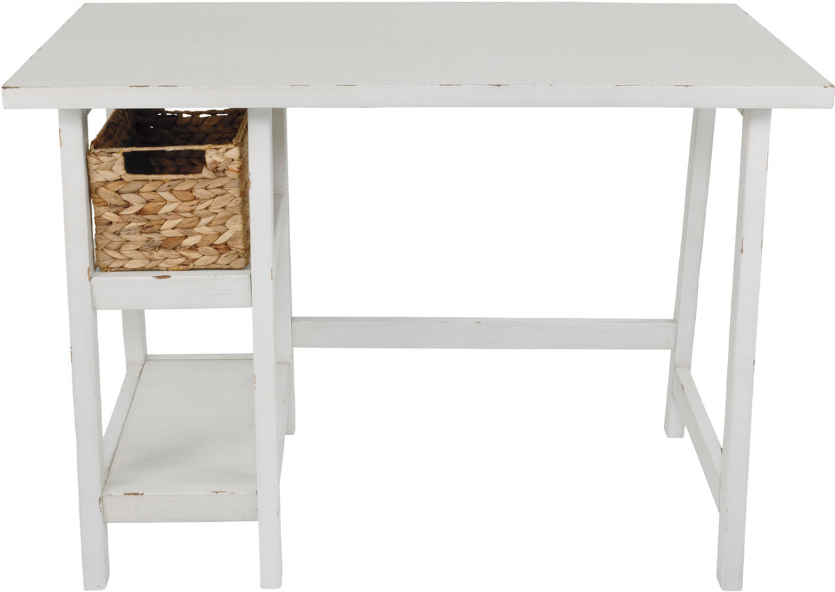 EVIE Antique White 42" Wide Desk