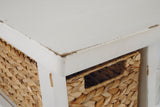 EVIE Antique White 42" Wide Desk