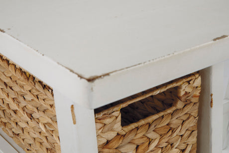 EVIE Antique White 42" Wide Desk