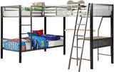 EZRA L-Shaped Triple Twin Bunk Bed