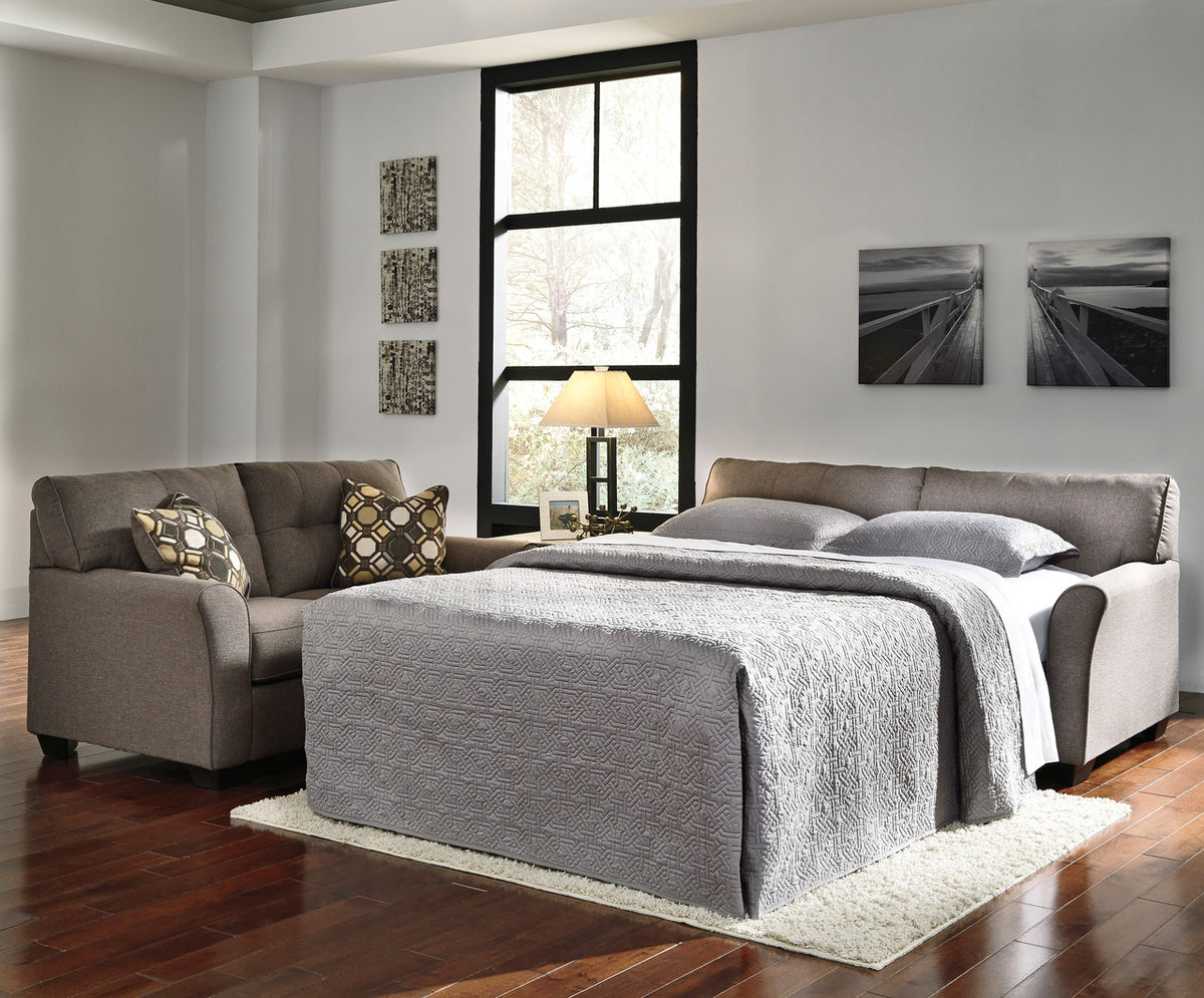EASTON Slate Gray 78" Wide Full Sofa Sleeper