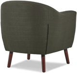 Keo Dark Gray Arm Chair