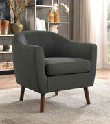 Keo Dark Gray Arm Chair