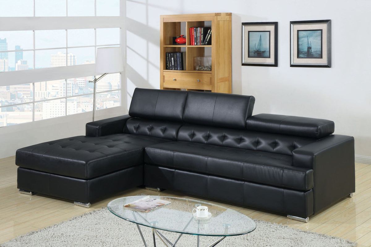 Eleana Black Sectional