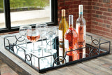 Elidia 22" Mirrored Tray