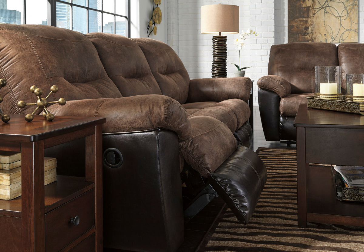 Follett 87" Wide Reclining Sofa