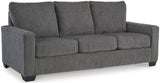 ELOWEN Gray 76" Wide Full Size Sofa Sleeper