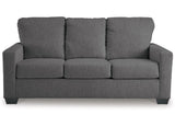 ELOWEN Gray 76" Wide Full Size Sofa Sleeper