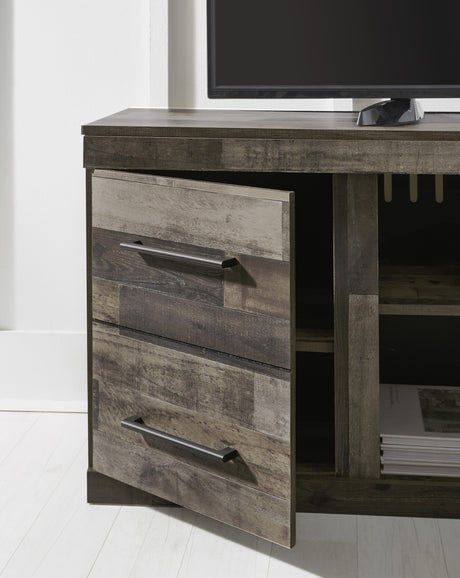 MORIC Brown 95" Wide Wall Unit (RTA)