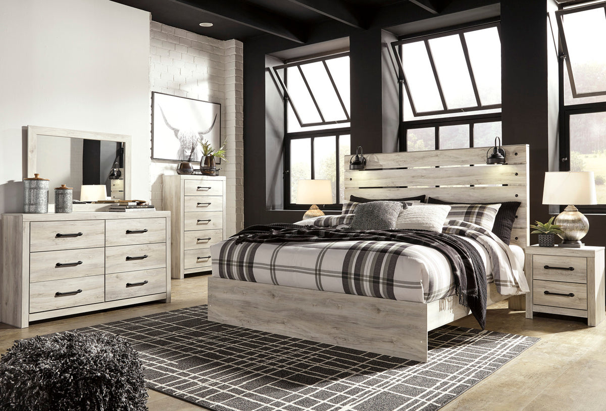 EMEK White Bedroom Set