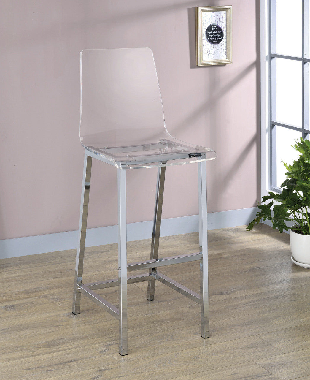 EMERIC 30" Height "Ghost" Barstool