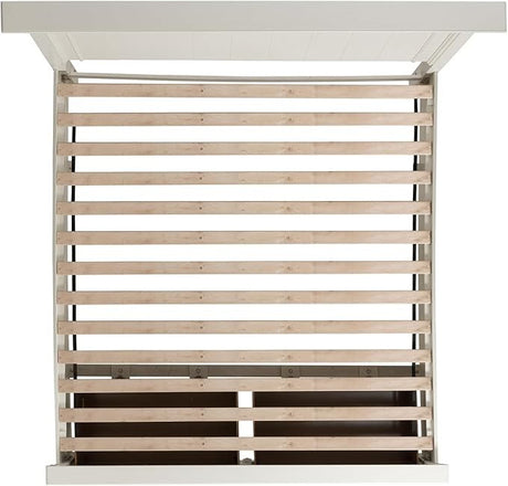 EMERSEN White Storage Platform Bedroom Set