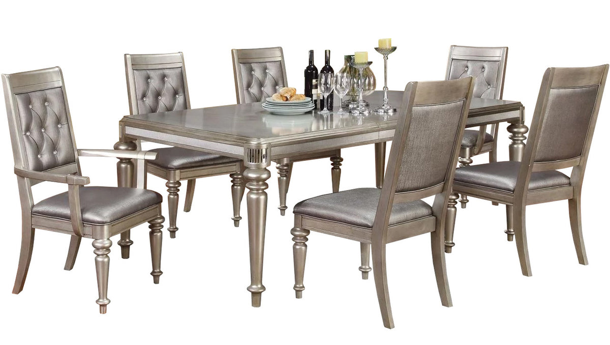 EMERY Platinum 7 Piece Dining Set