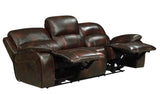 EMMETT Top Grain Leather Reclining Livingroom