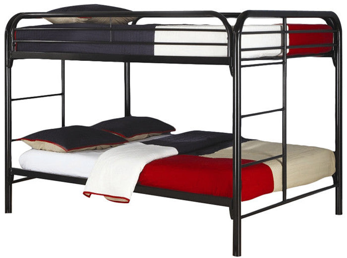 EMMETT Black Full Bunk Bed