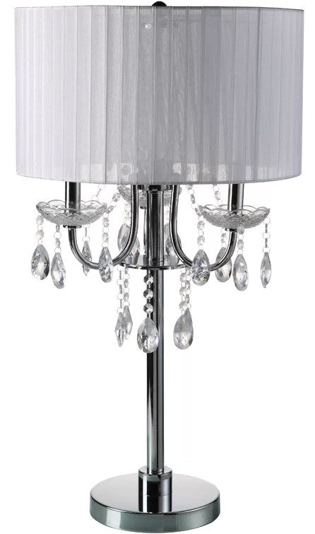EUNICE White 29.5" Table Lamp