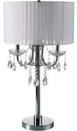 EUNICE White 29.5" Table Lamp