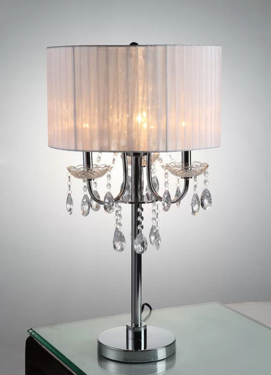 EUNICE White 29.5" Table Lamp